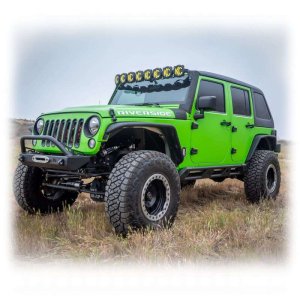 Jeep Wrangler JK Hardtop - TURN Offroad - Fastback 1 Piece - Primer White - `07-`18